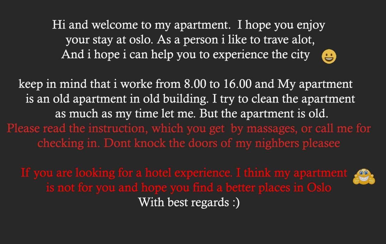 Private Room In To Roomsapartment 奥斯陆 外观 照片